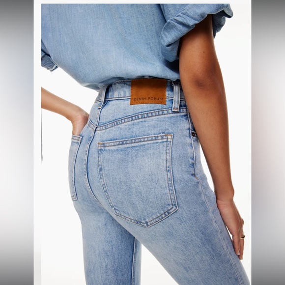 The Yoko High Rise Slim Denim Ferum Jeans from Aritzia - Picture 3 of 6